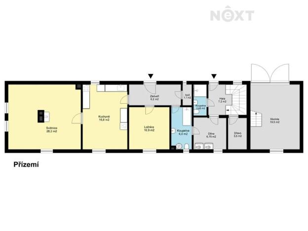 Prodej vícegeneračního domu, Neveklov, 200 m2