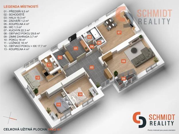 Prodej rodinného domu, Velké Bílovice, nám. Osvoboditelů, 350 m2