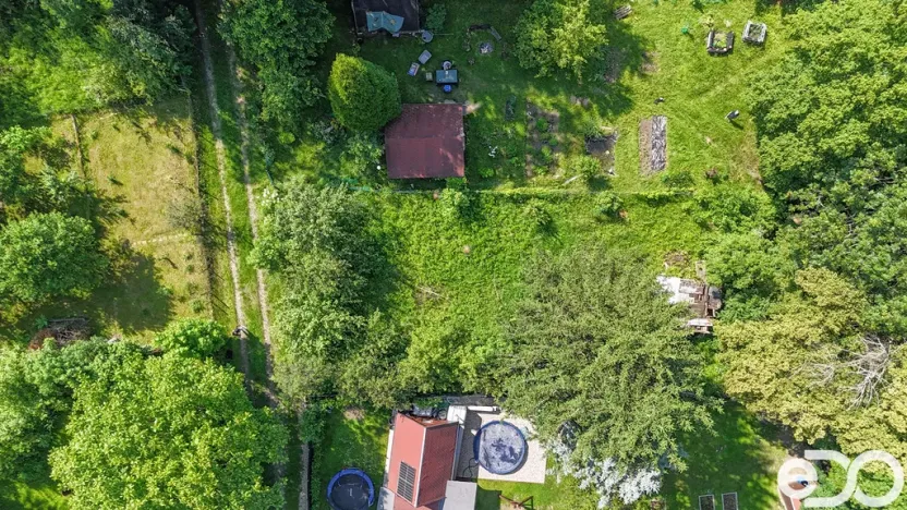 Pronájem zahrady, Děčín, Chrochvice, 523 m2