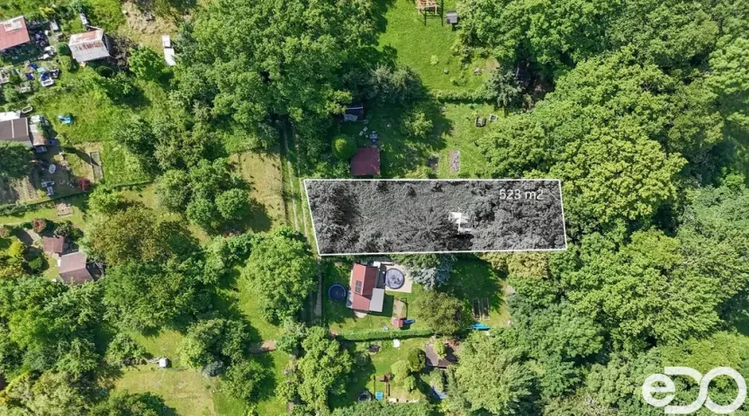 Pronájem zahrady, Děčín, Chrochvice, 523 m2