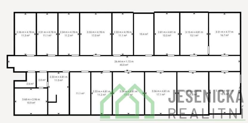 Prodej ubytování, Česká Ves, Polská, 306 m2