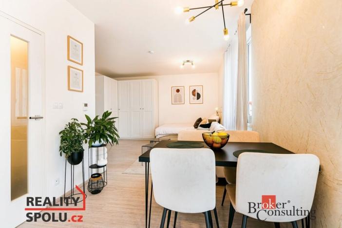 Pronájem bytu 1+kk, Brno, Reissigova, 43 m2
