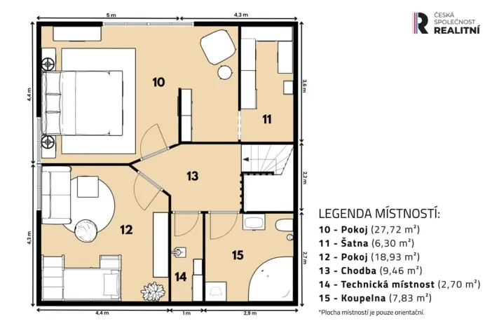 Prodej rodinného domu, Úhonice, Na Trnku, 174 m2