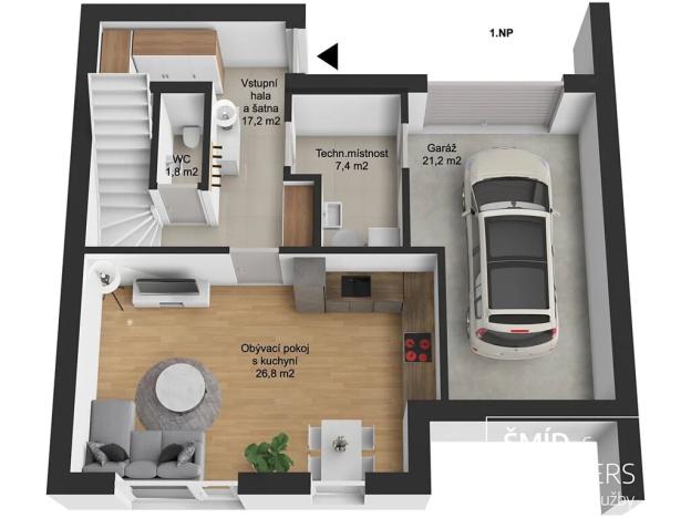 Prodej rodinného domu, Kolín, J. K. Tyla, 140 m2