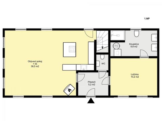 Prodej chalupy, Krásný Les, 130 m2