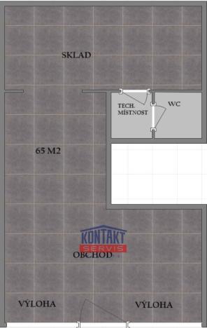 Pronájem obchodního prostoru, České Budějovice - České Budějovice 1, 65 m2