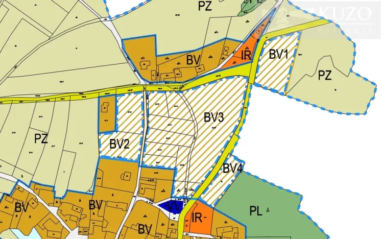 Prodej pozemku pro bydlení, Modřovice, 2090 m2
