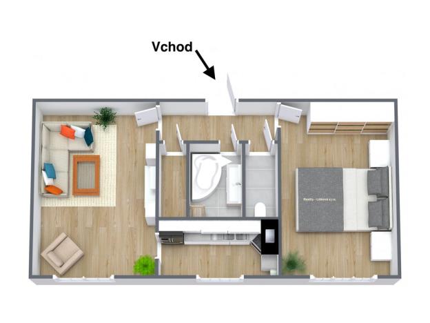 Prodej bytu 2+1, Ústí nad Labem - Střekov, Kozinova, 54 m2
