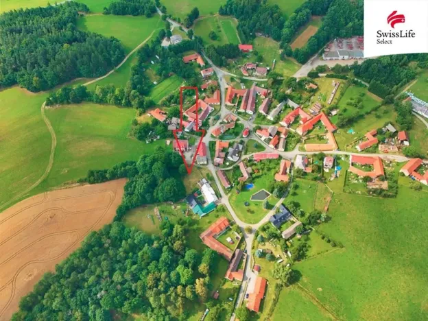 Prodej pozemku pro bydlení, Horní Cerekev - Těšenov, 3877 m2