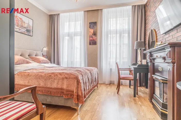 Pronájem bytu 1+kk, Praha - Nové Město, Tyršova, 22 m2