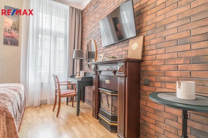 Pronájem bytu 1+kk, Praha - Nové Město, Tyršova, 22 m2