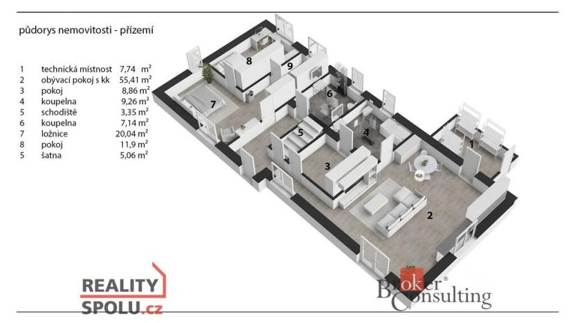Prodej rodinného domu, Záměl, 129 m2