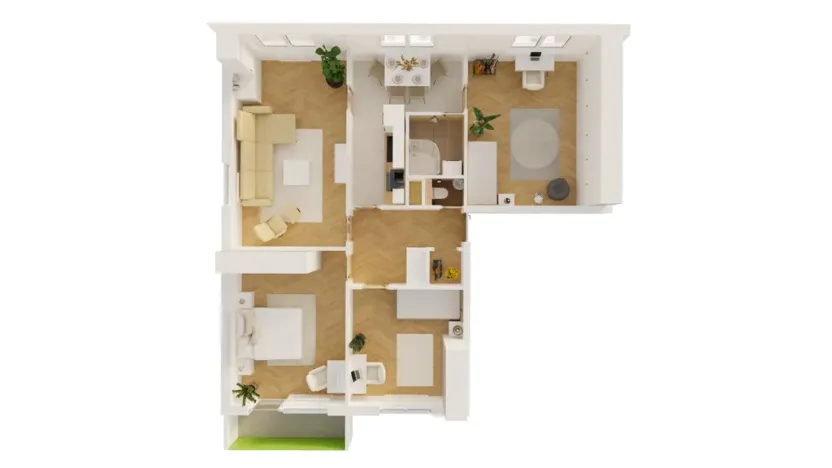 Prodej bytu 4+1, Rožnov pod Radhoštěm, Valašská, 90 m2