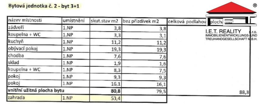 Prodej bytu 2+kk, Praha - Lochkov, Cementářská, 45 m2