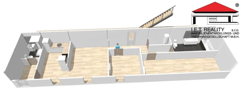 Prodej bytu 2+kk, Praha - Lochkov, Cementářská, 45 m2