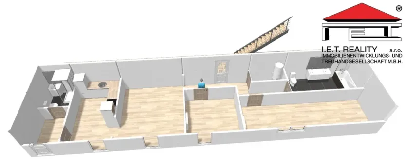 Prodej bytu 2+kk, Praha - Lochkov, Cementářská, 45 m2