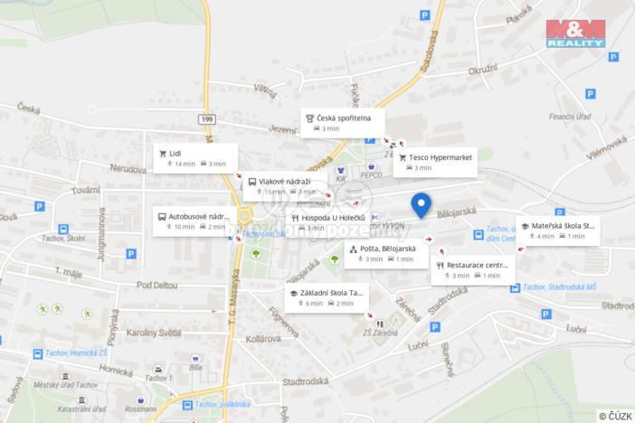 Prodej bytu 2+1, Tachov, Bělojarská, 60 m2