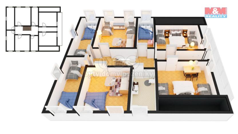 Prodej ubytování, Orlické Záhoří, 196 m2