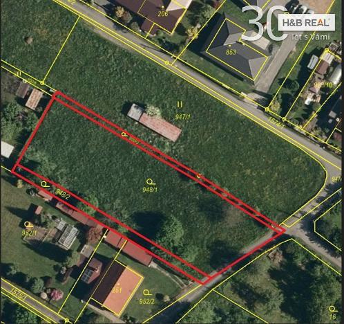 Prodej pozemku, Libhošť, 2080 m2