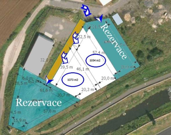 Pronájem komerčního pozemku, Králův Dvůr, Tovární, 500 m2