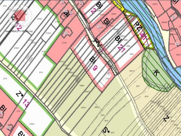 Prodej pozemku, Radějov, 1655 m2