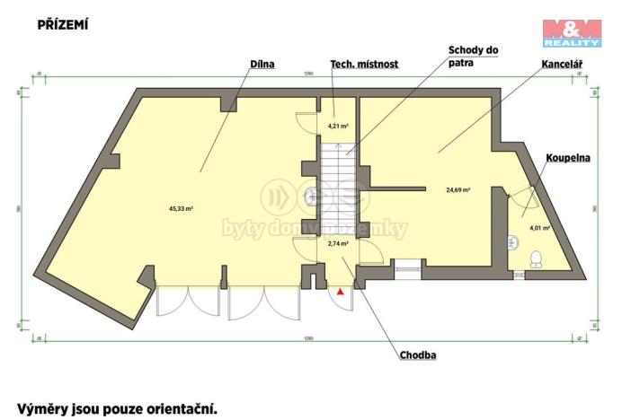 Pronájem obchodního prostoru, Mariánské Lázně - Úšovice, U Mlékárny, 175 m2