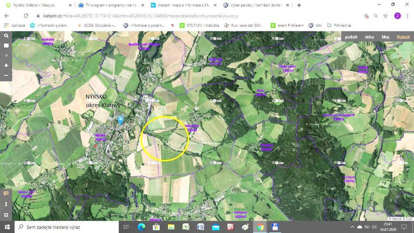 Prodej pole, Nýrsko, 35137 m2