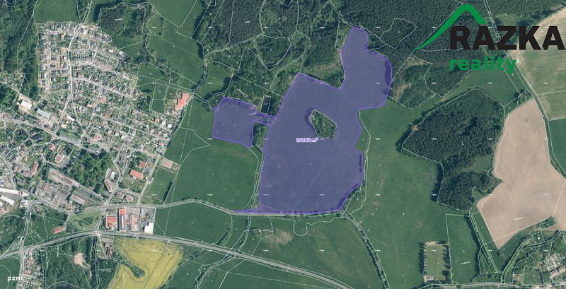 Prodej pole, Halže, 192062 m2