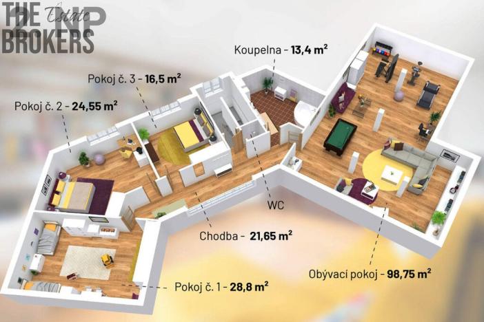 Prodej rodinného domu, Praha, Do podkovy, 398 m2