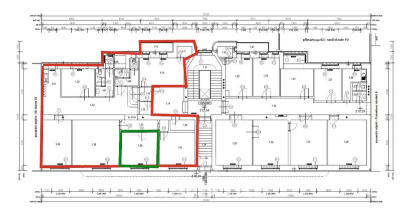 Pronájem kanceláře, Ostrava - Moravská Ostrava, Prokešovo náměstí, 20 m2
