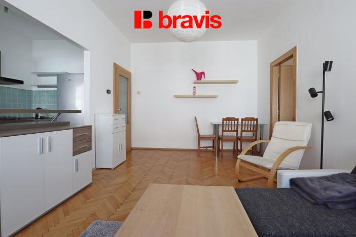 Pronájem bytu 2+kk, Brno - Žabovřesky, Tábor, 50 m2