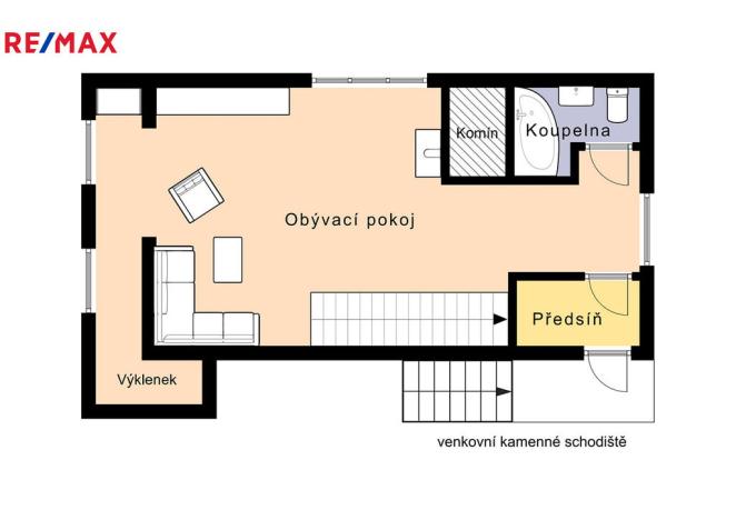 Prodej chaty, Budišov nad Budišovkou - Guntramovice, 75 m2