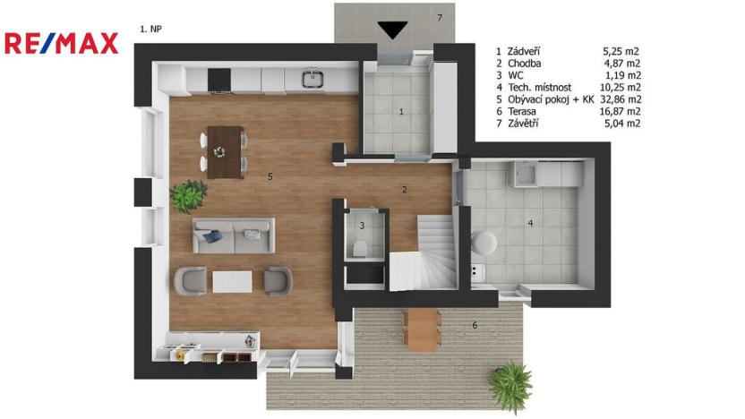 Prodej rodinného domu, Ostrava - Polanka nad Odrou, 1. května, 126 m2