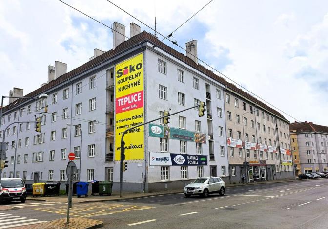 Pronájem bytu 1+1, Teplice, Masarykova třída, 47 m2