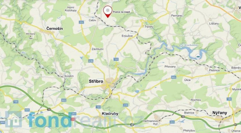 Prodej pole, Cebiv, 6401 m2