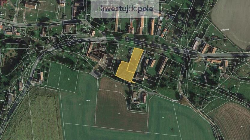 Prodej pozemku, Ves Touškov - Mířovice, 370 m2