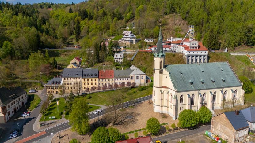 Prodej bytu 1+kk, Jáchymov, náměstí Republiky, 38 m2