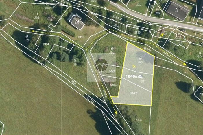 Prodej pozemku, Staré Město, 849 m2