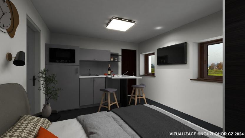 Prodej bytu 1+kk, Janov nad Nisou - Hrabětice, 18 m2