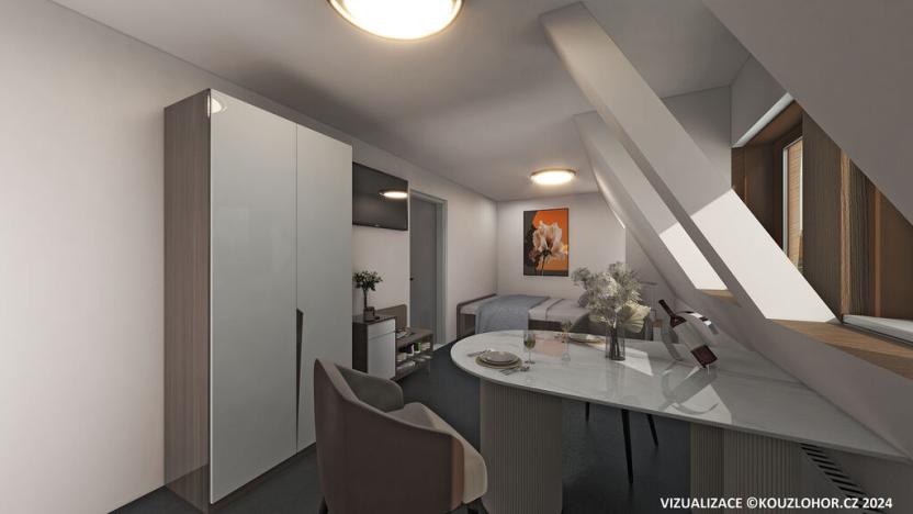 Prodej bytu 1+kk, Janov nad Nisou - Hrabětice, 18 m2