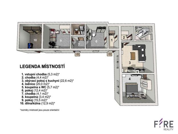 Prodej rodinného domu, Hostomice, Pivovarská, 120 m2