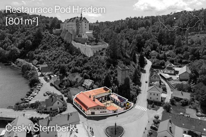 Prodej restaurace, Český Šternberk, 480 m2