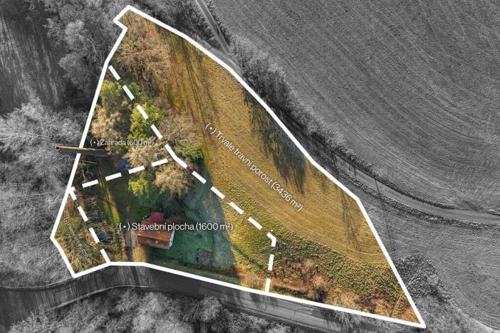 Prodej pozemku, Ondřejov, Družstevní, 5891 m2