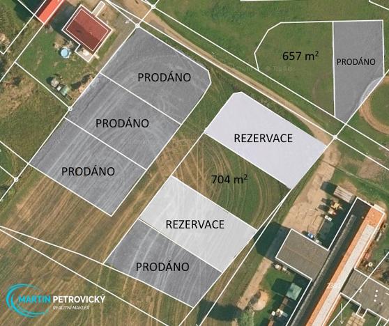 Prodej pozemku, Lužec nad Cidlinou, 690 m2
