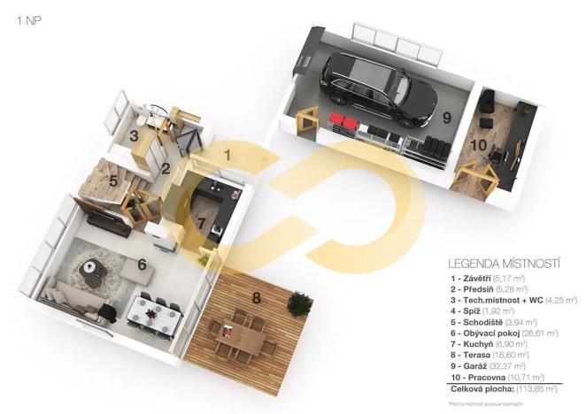 Prodej rodinného domu, Petrovice, 120 m2