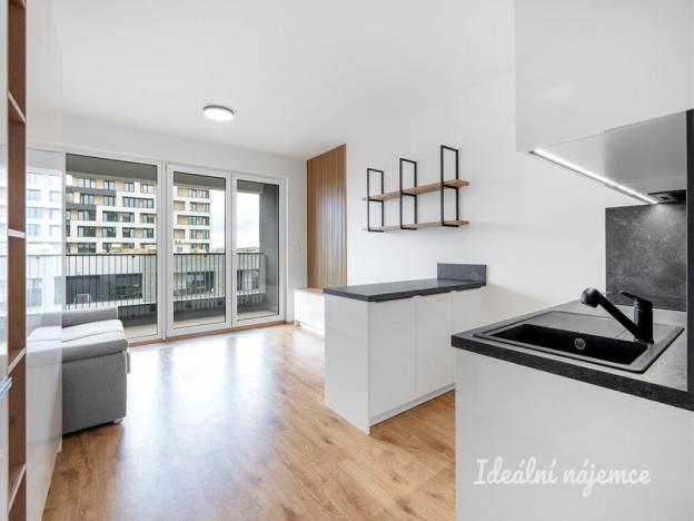 Pronájem bytu 1+kk, Praha - Hloubětín, Poděbradská, 33 m2