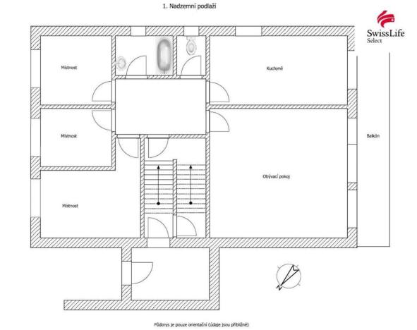 Prodej rodinného domu, Horní Krupá, 180 m2
