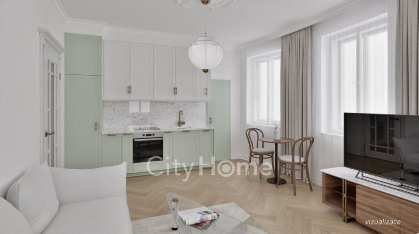 Prodej bytu 2+1, Praha - Smíchov, Na Václavce, 74 m2