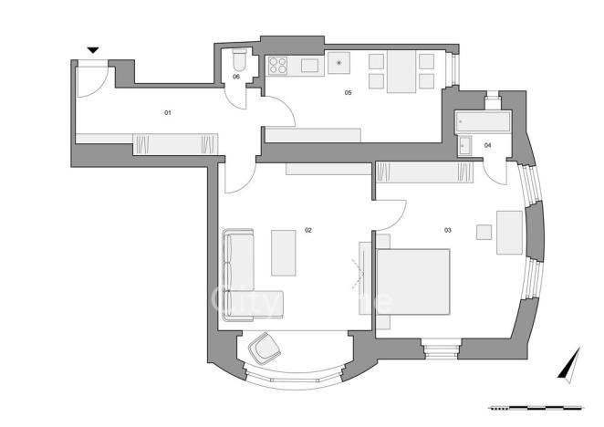 Prodej bytu 2+1, Praha - Smíchov, Na Václavce, 74 m2