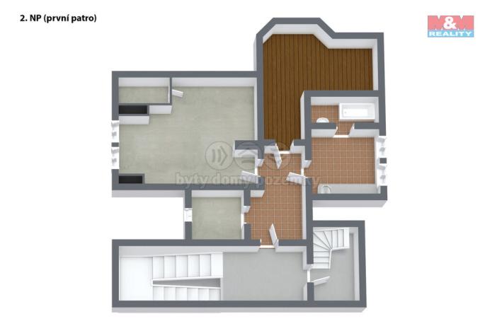 Prodej bytu 1+1, Aš, Zelená, 51 m2